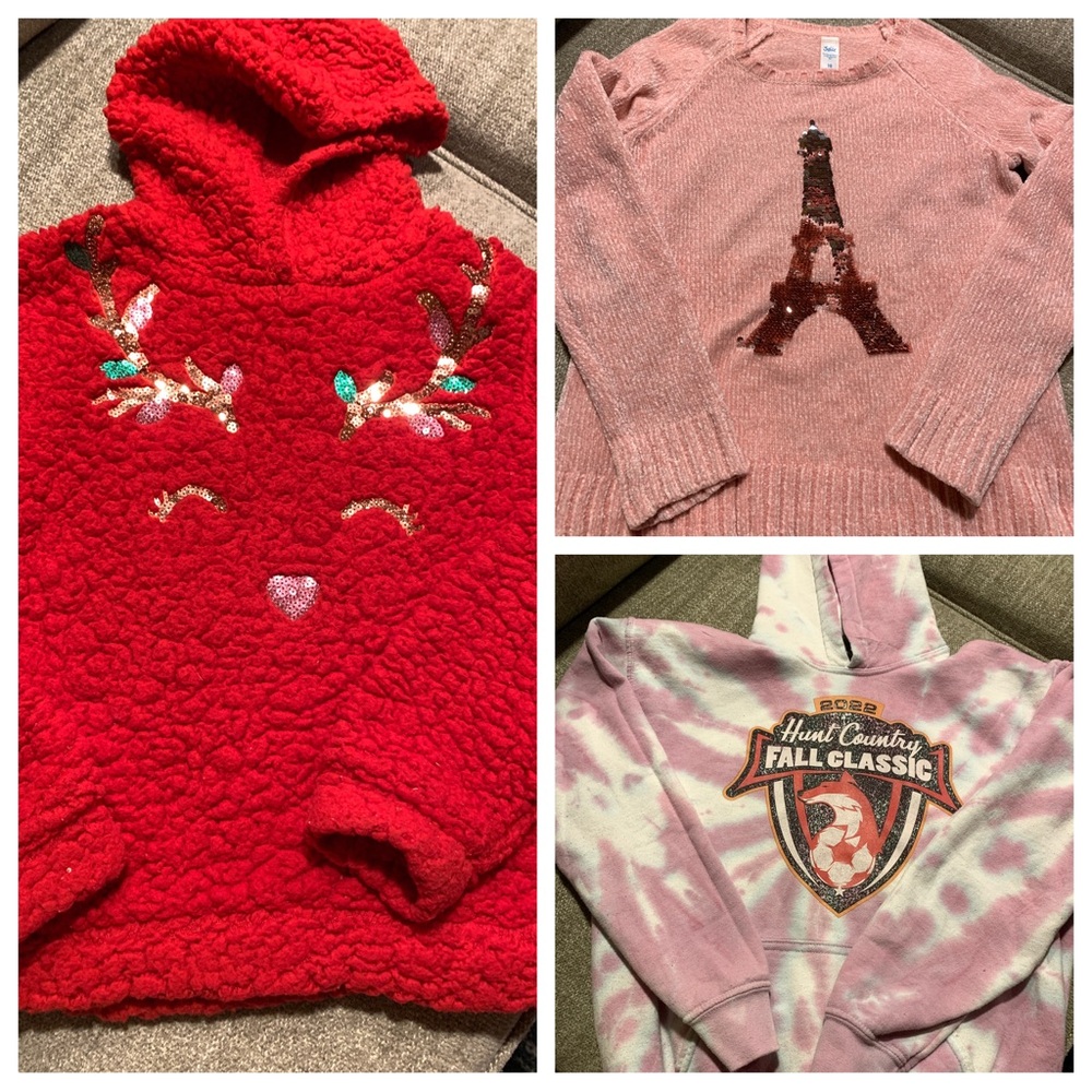 Girls Winter Sweaters - size 10